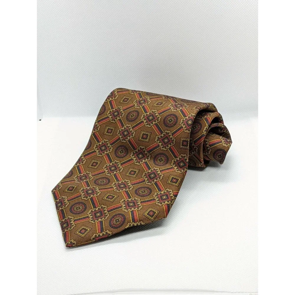 Tommy Hilfiger Mens Tie Italian Silk
